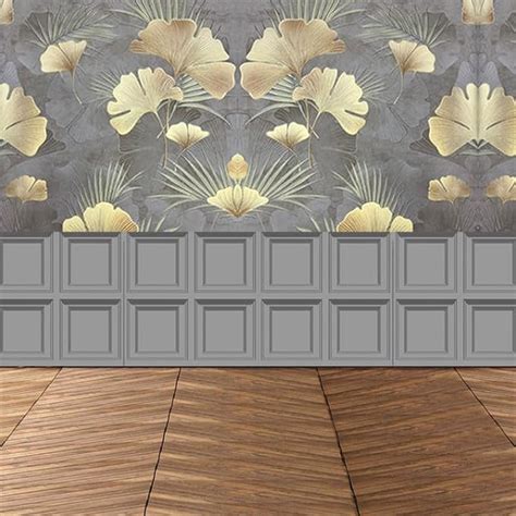 Trafagala D Grey Panel Wallpaper Wood Effect Wallpaper Wood Wall