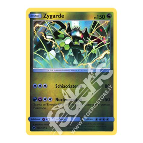 100 147 Zygarde Rara Reverse IT MINT Federicstore