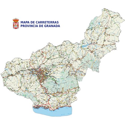 Sint Tico Foto Mapa De La Provincia De Granada Y Sus Pueblos Lleno