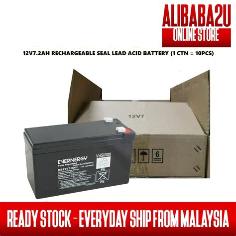 Alibaba U Ready Stock Ev V Ah Evernergy Rechargeable Seal Lead