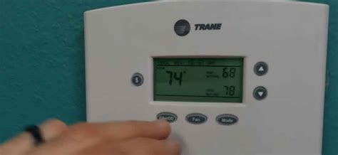 Trane Thermostat Troubleshooting [SOLVED]