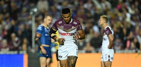 Official Nrl Profile Of Haumole Olakauatu For Manly Warringah Sea