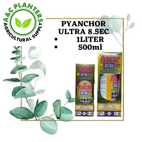 Pyanchor Ultra Ec Herbicide Liter Ml Shopee Philippines