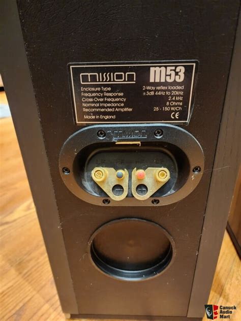 Mission M53 Speakers Photo 4972201 Canuck Audio Mart