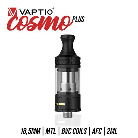 Vaptio Vaptio Cosmo Plus Tank 2ml 18 5mm Verdampfer