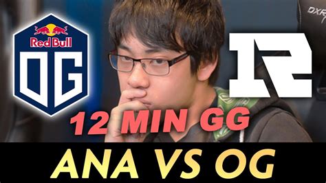 Rng Ana Vs Og Min Gg Wtf Youtube