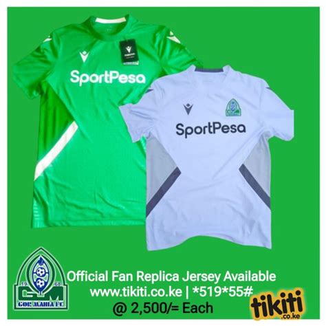 Official Fan Replica Jersey Available Gor Mahia FC