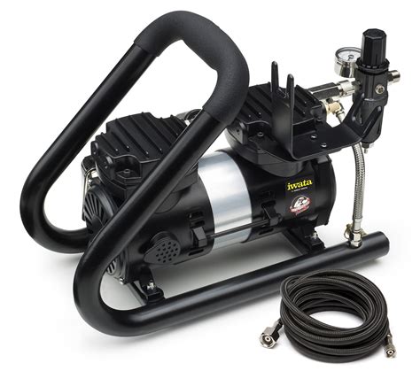 Iwata Power Jet Plus Tubular 110 120V Airbrush Compressor Anest Iwata