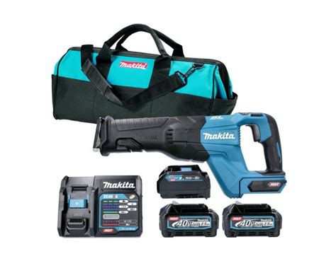 Makita JR001GD202 40v Max XGT Brushless Reciprocating Saw With 2 X 2