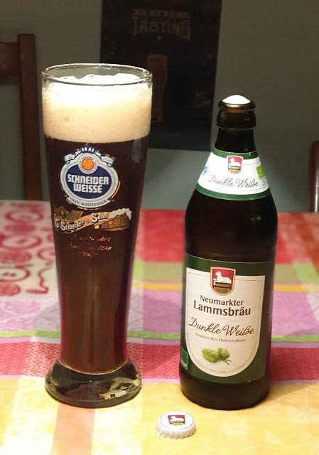 Tom testet Neumarkter Lammsbräu Dunkle Weiße Bio bier Bier