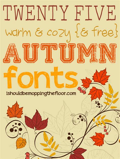 Free Fall Fonts I Should Be Mopping The Floor