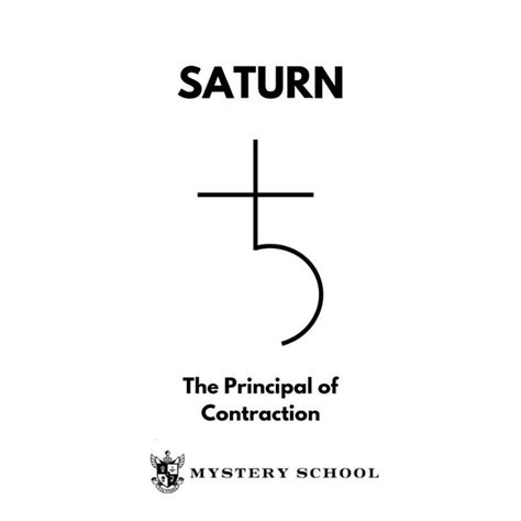 Saturn. Symbolism. The Glyph. | Learn astrology, Mystery school ...