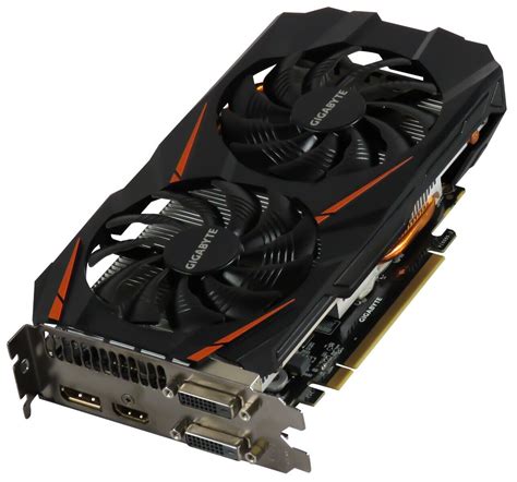 Gigabyte Geforce Gtx 1060 Windforce 6gb Graphic Card Gvn1060wf2oc6gd Black For Sale Online