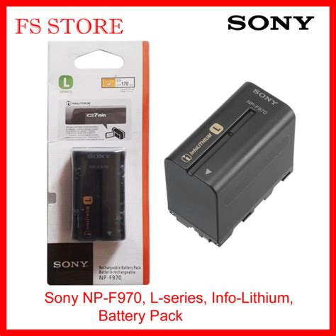 Sony Imported Oem Np F Npf F L Series Info Lithium Battery