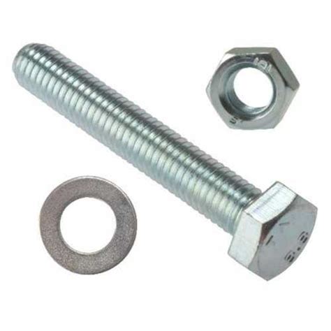 High Strength Mild Steel Nut Bolt Weight Coustom Grams G At Best