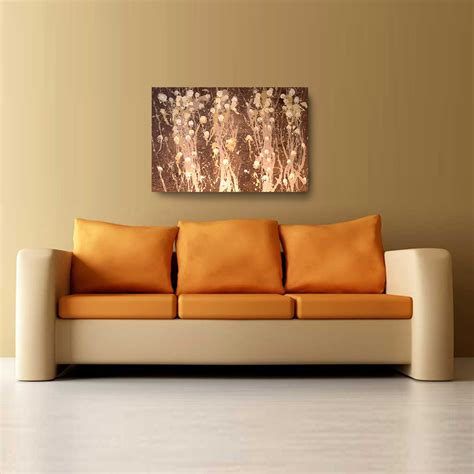 Acrylic Abstract Painting 36 X 24 Brown Painting Canvas Painting