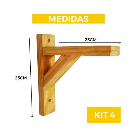 Kit M O Francesa De Madeira Pinus X Elo