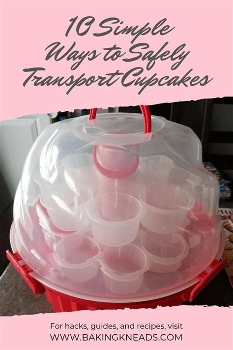 12 Simple Ways To Safely Transport Cupcakes Baking Kneads Llc