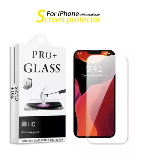 Screen Protector 14 Pro Max 9h Anti Scratch Protection Bubble Free