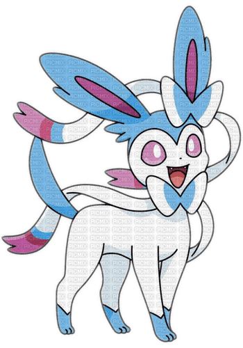 Shiny Sylveon Pokemon Png Gratis Picmix