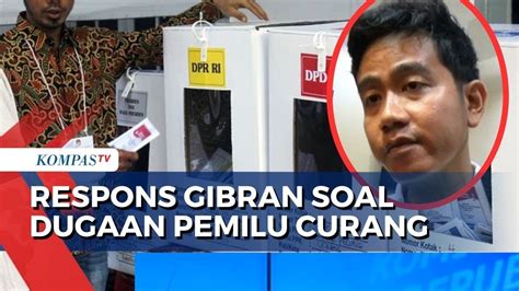 Gibran Rakabuming Raka Anjurkan Dilaporkan Ke Bawaslu Soal Dugaan