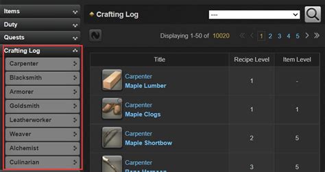 FFXIV Crafting Guide - Basics for Beginners