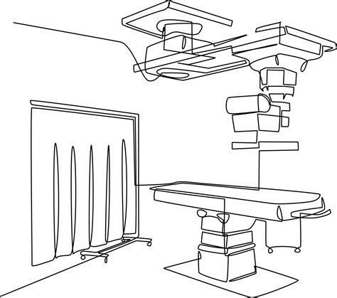 Hospital Room Sketch