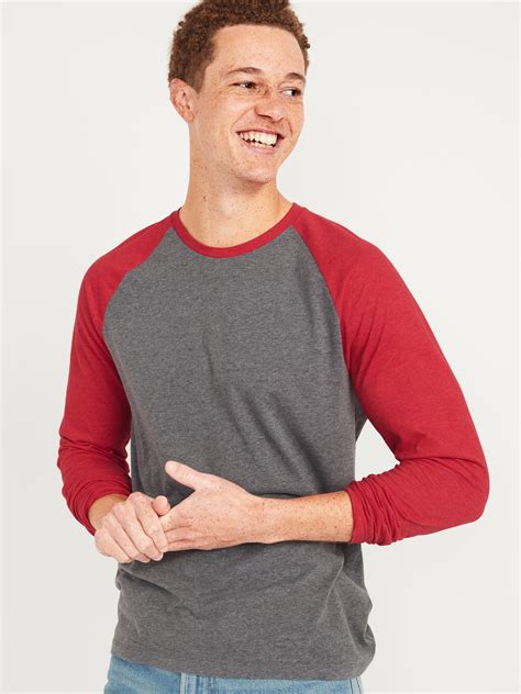 Color Blocked Raglan Long Sleeve T Shirt Old Navy