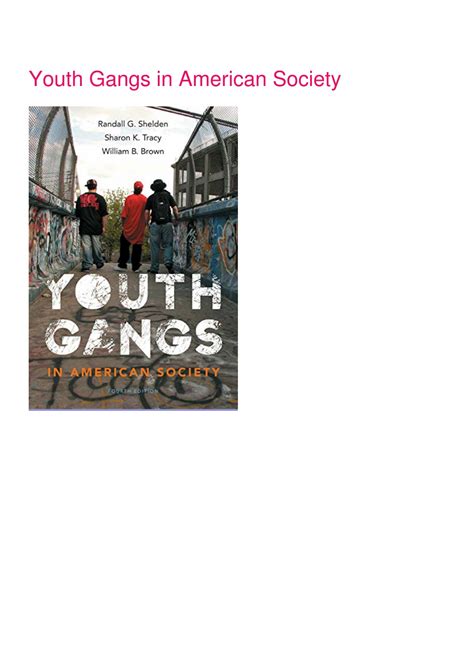 Ppt Get [pdf] Download Youth Gangs In American Society Powerpoint Presentation Id 12479720