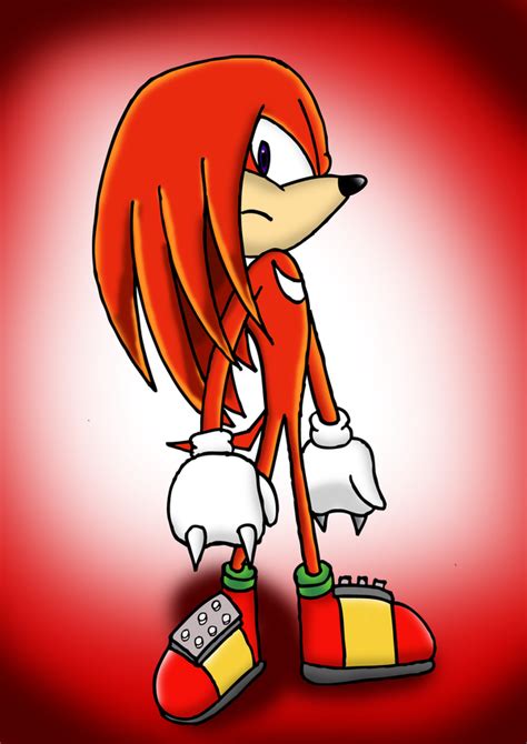 Knuckles The Echidna By Robthehoopedchipmunk On Deviantart