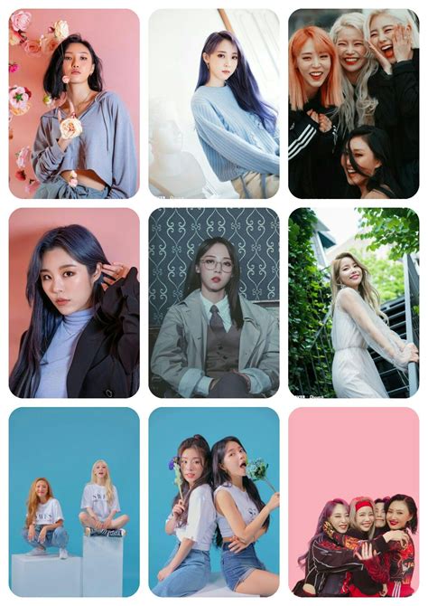 Mamamoo Kpop Photocard Kdrama Bangtan Polaroid Film Cards Movie