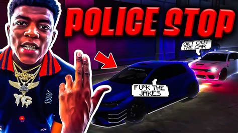 Yungeen Ace Snaps On PD After They Pull Him Over For No Reason GTA RP