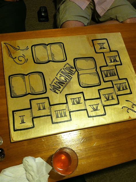 Our Custom Munchkin Board As Seen On Tabletop