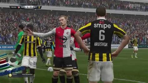 FIFA 16 Career Mode Feyenoord 22 We Staan Eerste En Blijven Dat Ook