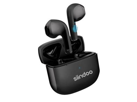 Siindoo True Wireless Earbuds Bluetooth Headphones Touch Control With