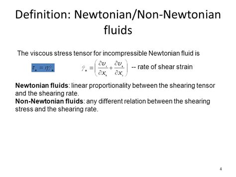 Lecture 7 Non Newtonian Fluids Classification Of Non Newtonian Fluids