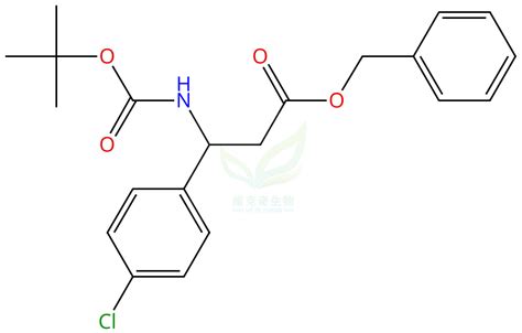 3叔丁氧羰基氨基 34 氯苯基丙酸苄酯 3 N Boc Amino 34 Chlorophenylpropionic Acid