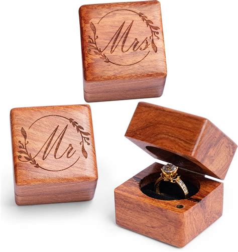 Ring Box For Wedding Day Handmade Wedding Ring Box Custom Ring Bearer Box