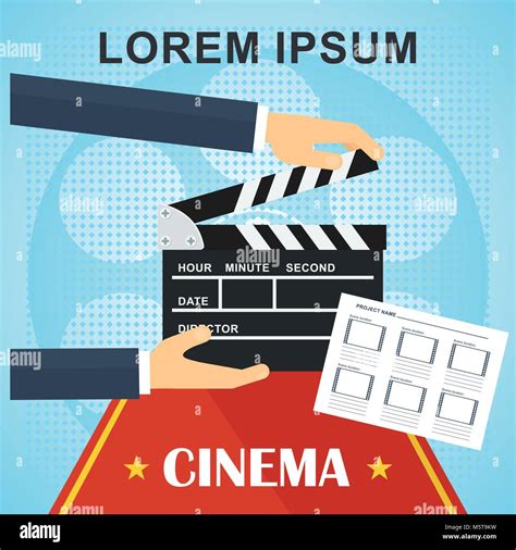 Cinema Poster Template Stock Vector Image And Art Alamy