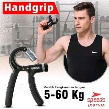 Jual Speeds Handgrip 5 60 Kg Alat Bantu Fitness Otot Lengan Shopee