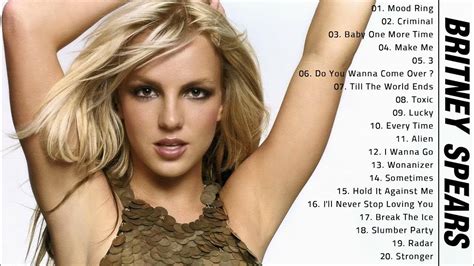 Britney Spears Greatest Hits Collection Britney Spears Best Songs Non