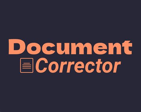 document corrector  robomarchello
