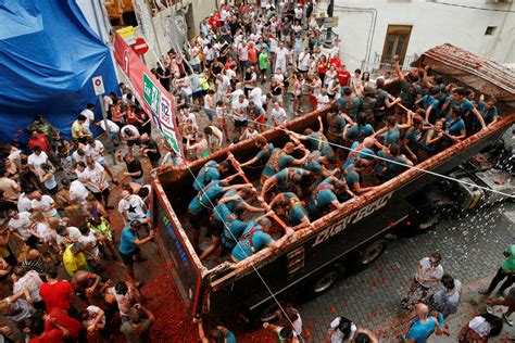 La Tomatina festival paints Spanish town red - August 30, 2023 | Reuters