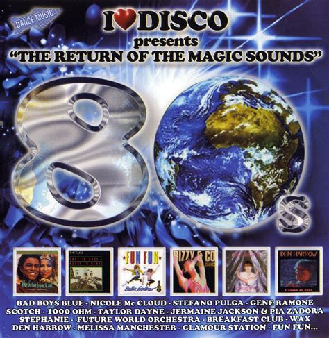 I Love Disco 80s Volume 1 Various Artists Senscritique