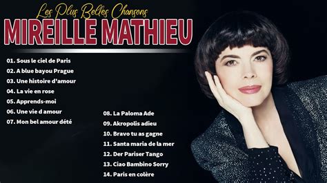 Mireille Mathieu Collection The Best Songs Album Greatest Hits Songs