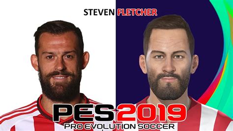 Steven Fletcher Pes 2019 2020 2021 Face Build And Stats Youtube