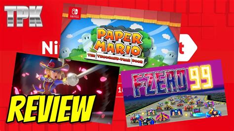 Nintendo Direct 9 14 2023 Review Peach Showtime F Zero 99 Paper