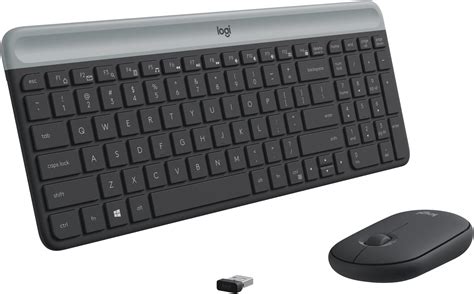 Logitech Mk370 Combo For Business Wireless Full Size Keyboard And Wireless Mouse