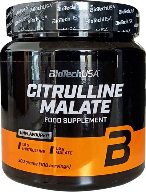 BiotechUSA Citrulline Malate Powder 300 Gram Bol