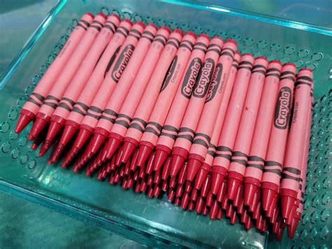 Bulk Red Crayola Crayons Craft Melting Crayons Etsy